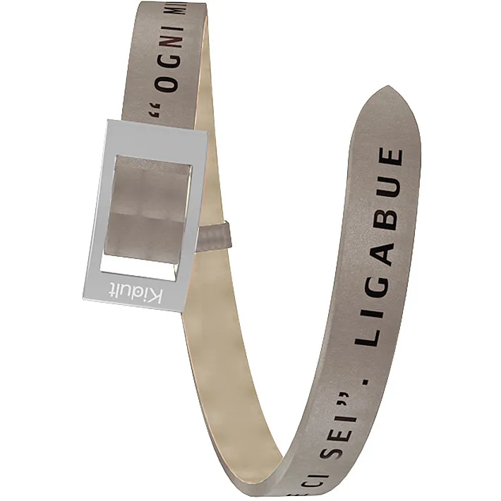 Cinturino orologio Kidult Grigio Pelle