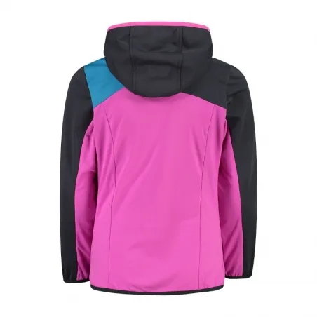 CMP   bambina    Jkt Stretch Hoodie - col. H924 (solo 104 cm)