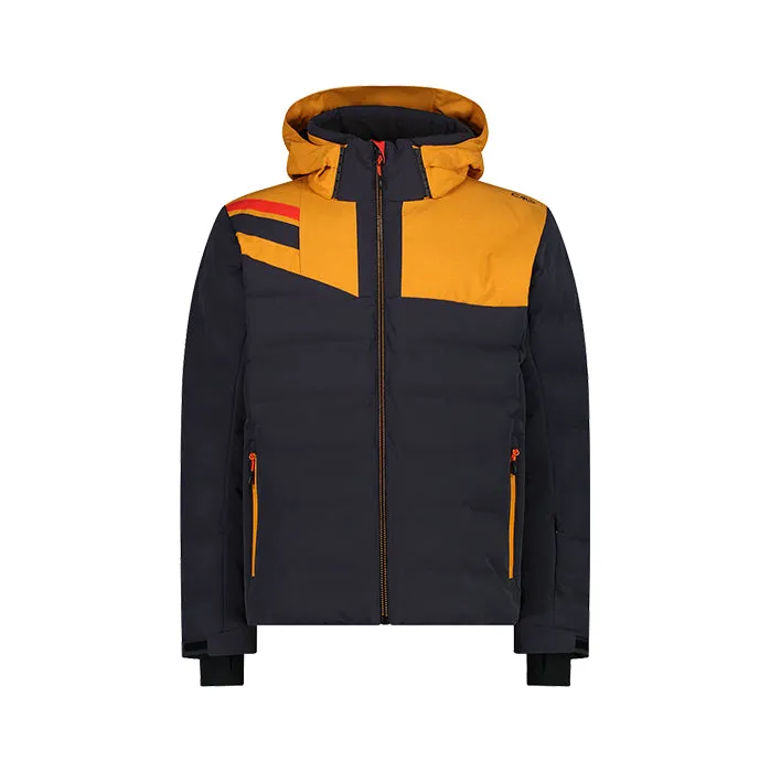CMP Man Jacket Zip Hood Antracite Giacca da Sci Uomo 33W0767 U423