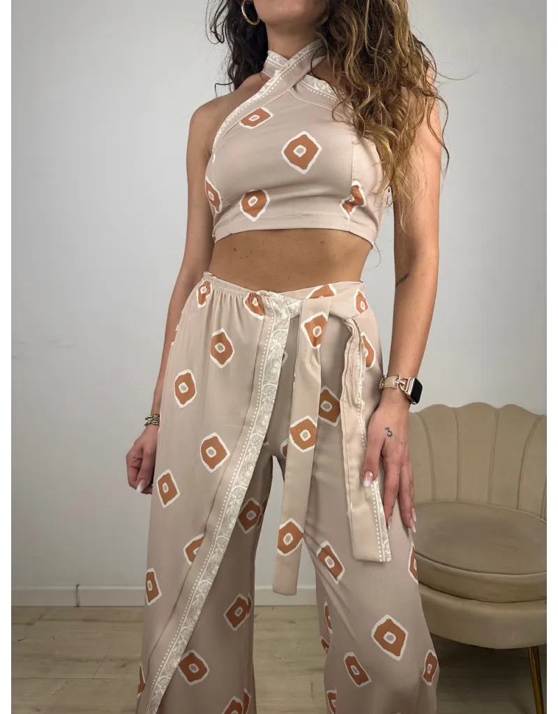 CO ORD SET MARZY BEIGE