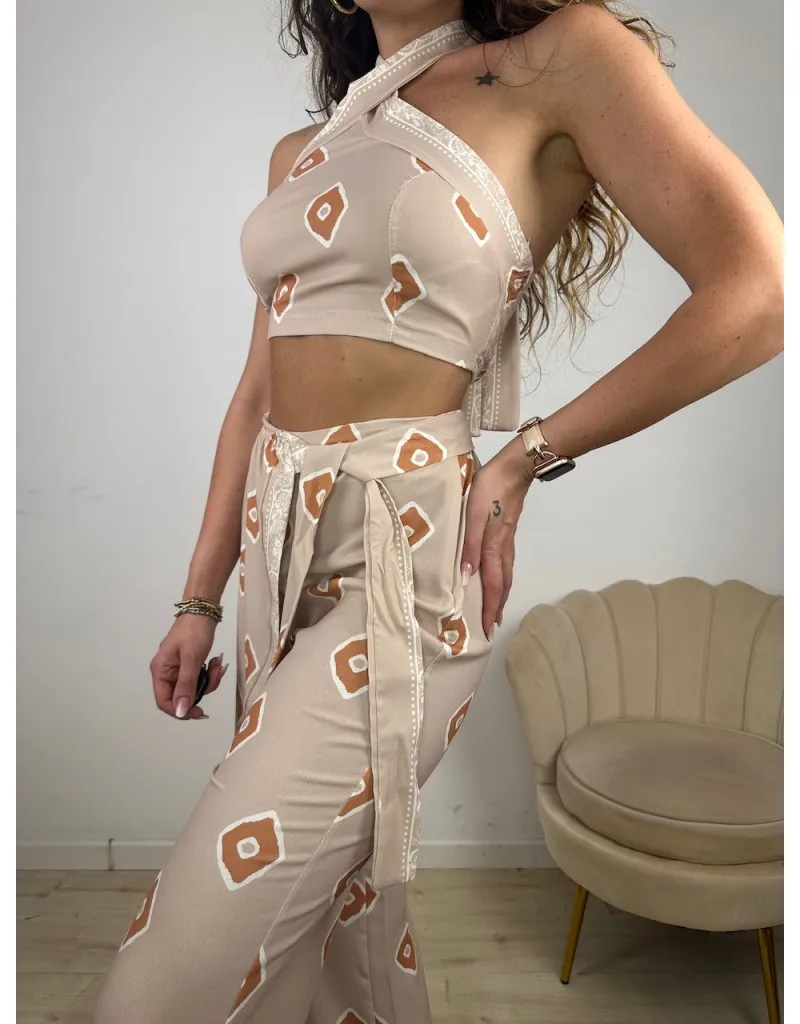 CO ORD SET MARZY BEIGE