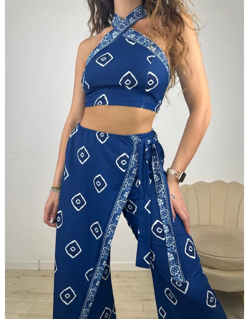 CO ORD SET MARZY BLU