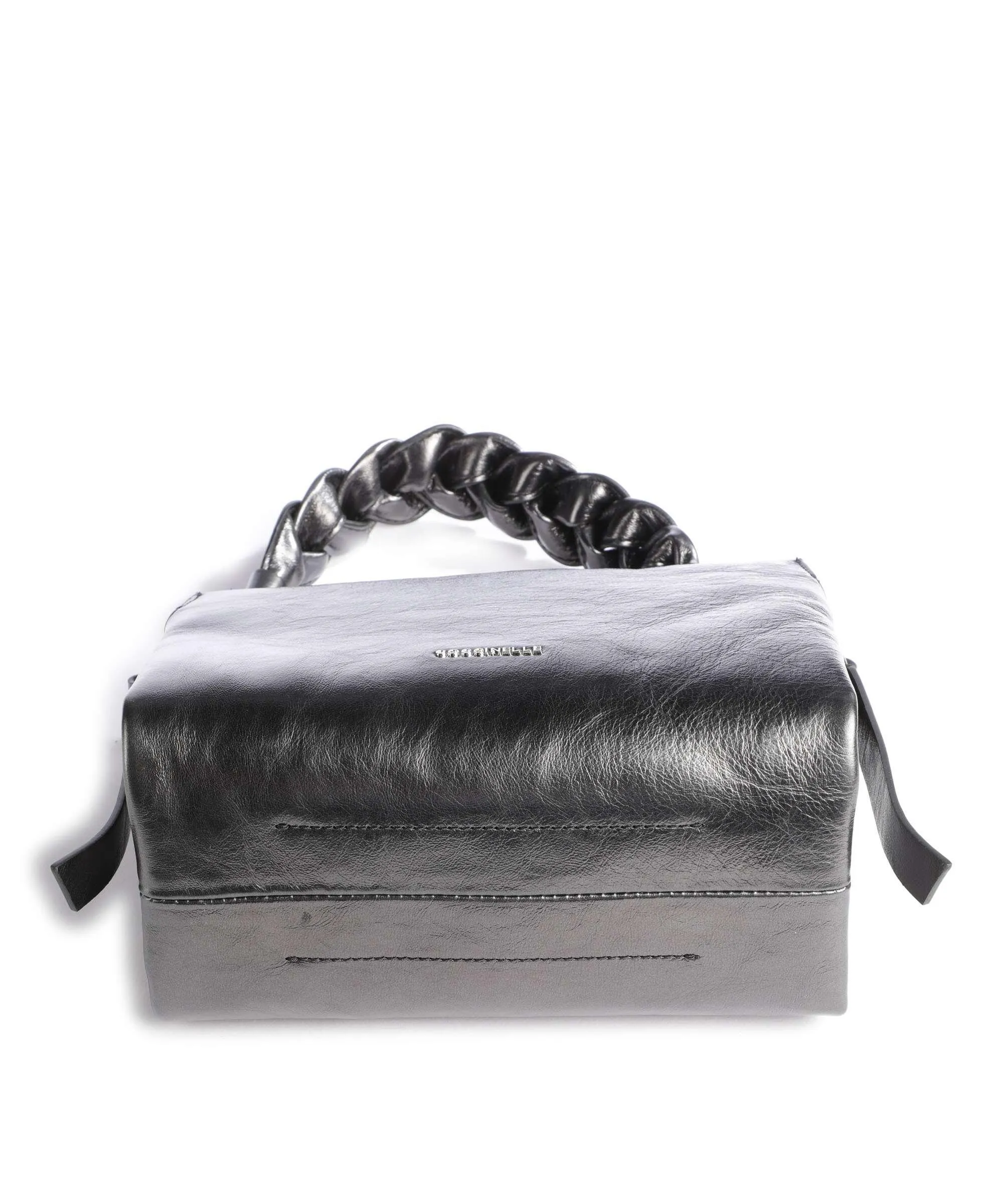  Coccinelle Boheme Pepita Borsa a mano pelle di vacchetta grana nero  