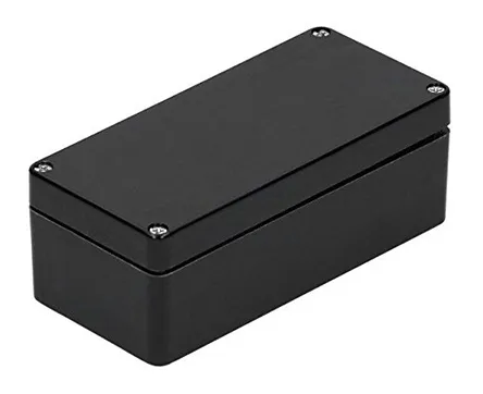 Contenitore RS PRO in PET 80 x 75 x 55mm, col. Nero, IP66