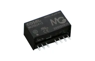 Convertitore c.c.-c.c. 10.5W, Vin 4,5 → 9 V c.c., Vout 15V cc, 1kV cc