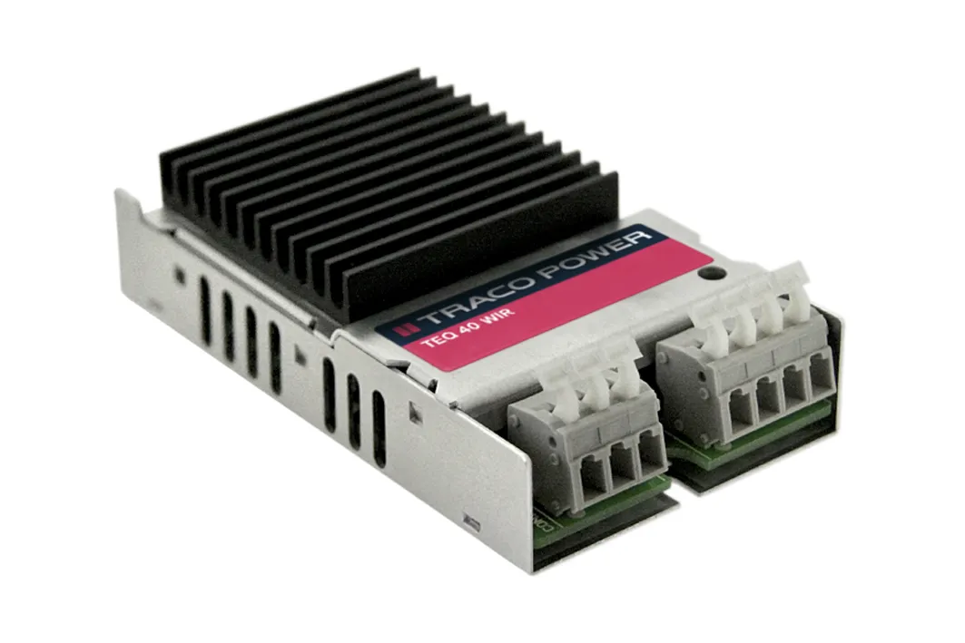 Convertitore c.c.-c.c. 40W, Vin 9,5→ 36 V cc, Vout ±12V cc, 1.6kV cc Sì