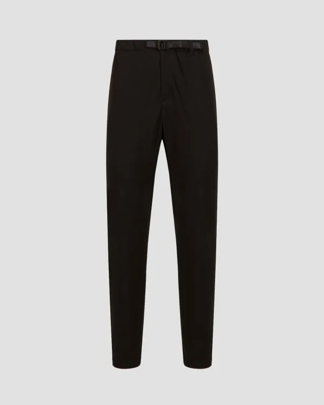 Czarne spodnie męskie Goldwin Slim Tapered Stretch Pants gl74199-bk