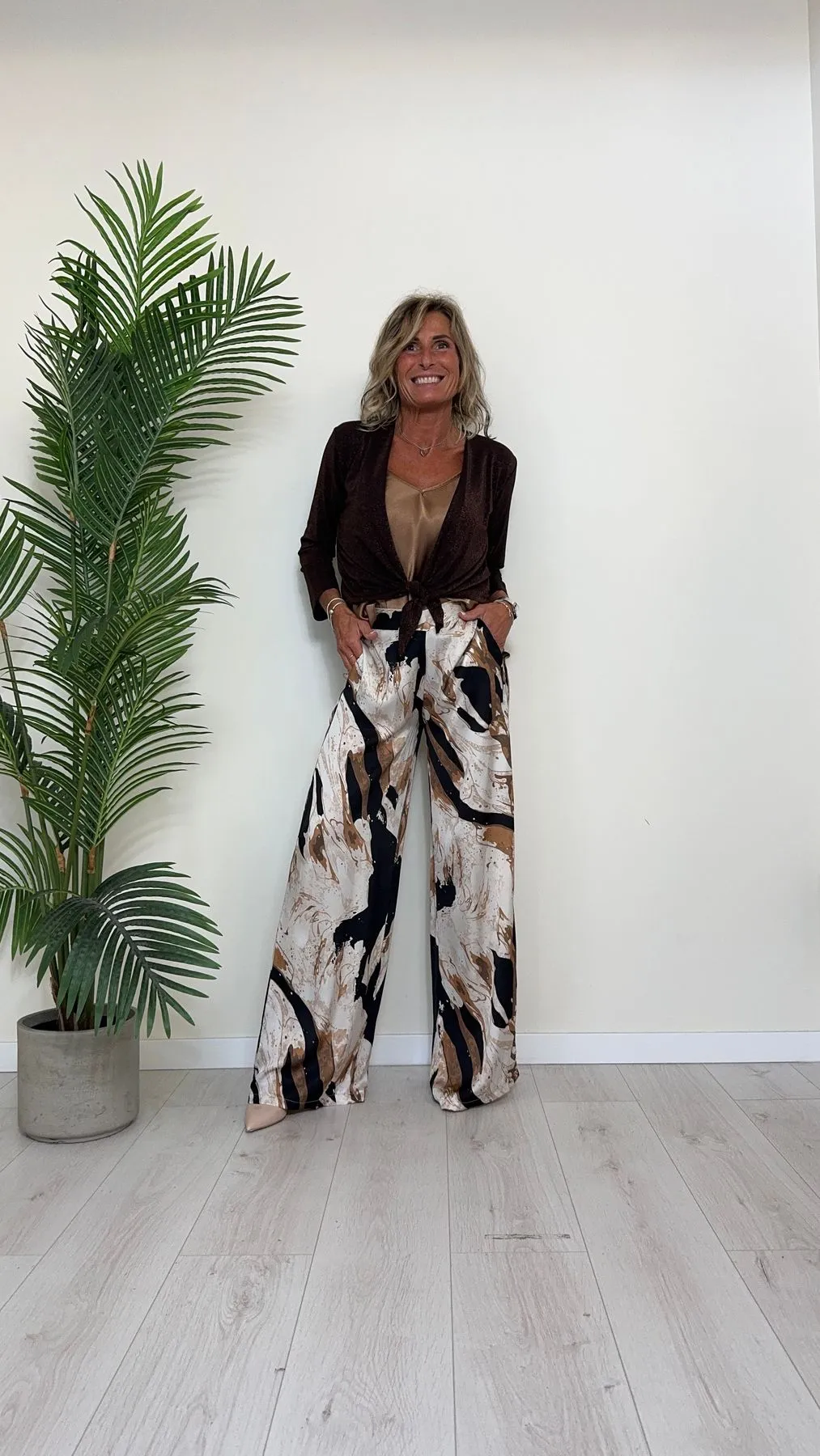 DAFNE - 623SS24P16 - COPRISPALLE LUREX MANICA 7/8