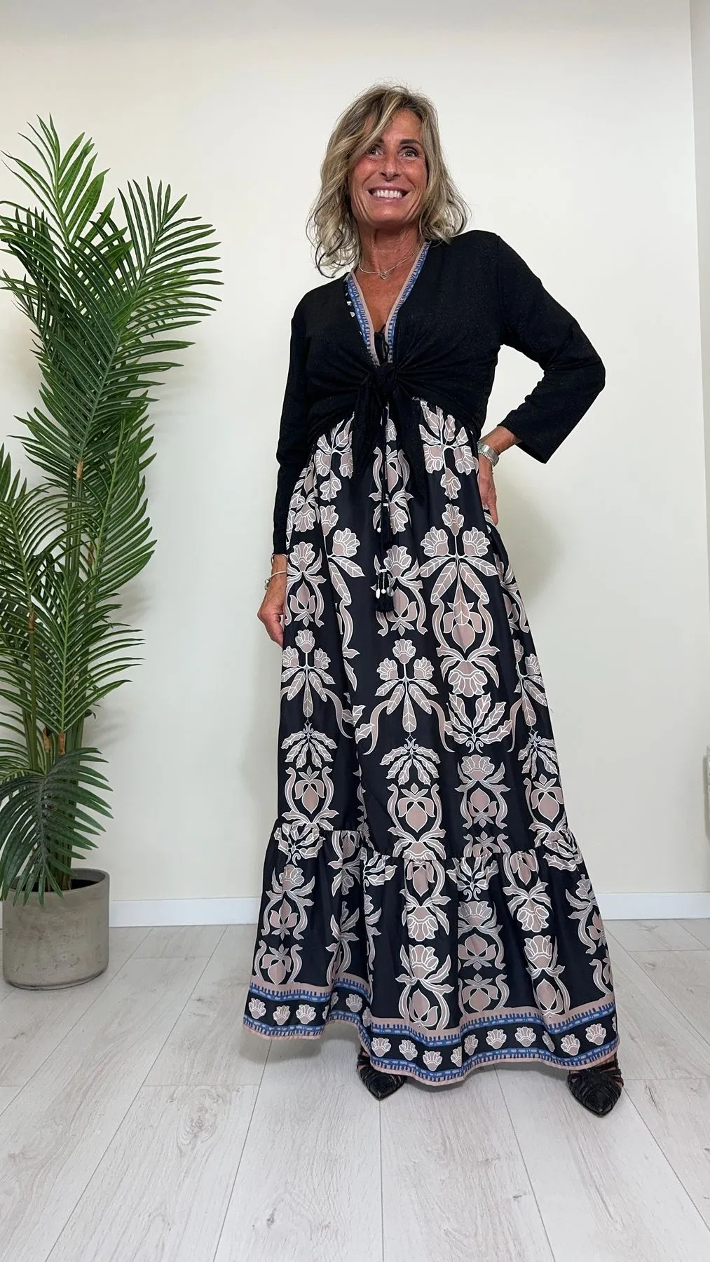 DAFNE - 623SS24P16 - COPRISPALLE LUREX MANICA 7/8