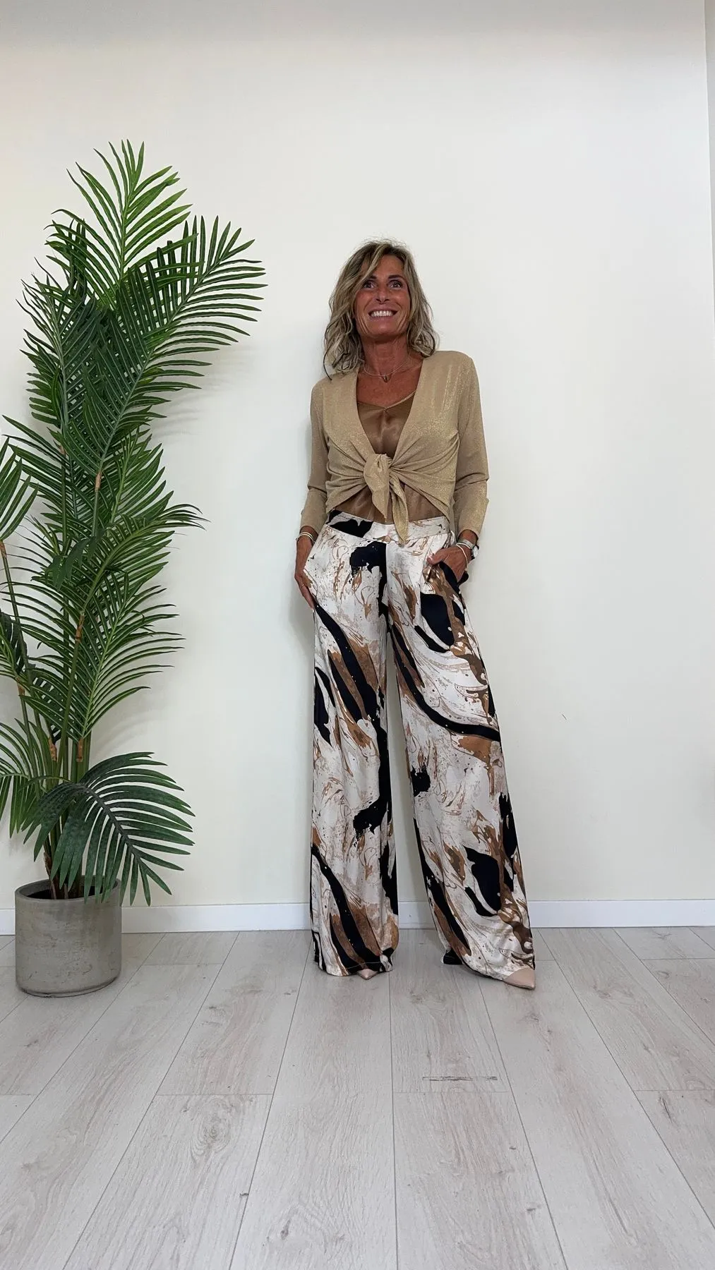 DAFNE - 623SS24P16 - COPRISPALLE LUREX MANICA 7/8