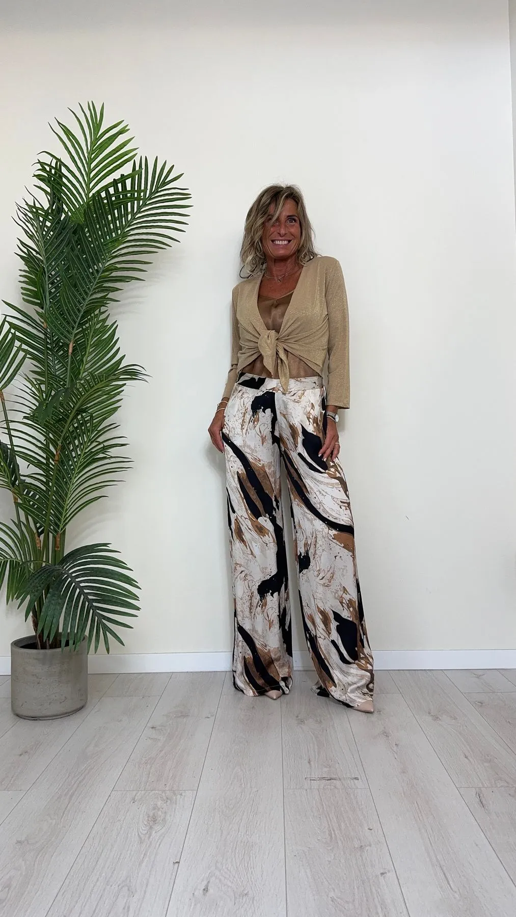 DAFNE - 623SS24P16 - COPRISPALLE LUREX MANICA 7/8