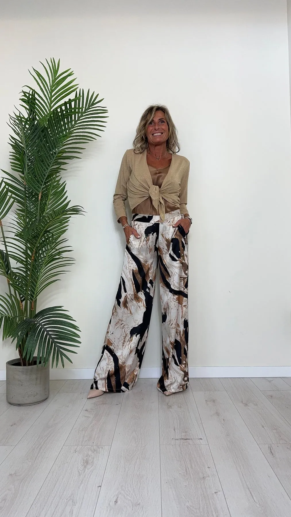 DAFNE - 623SS24P16 - COPRISPALLE LUREX MANICA 7/8