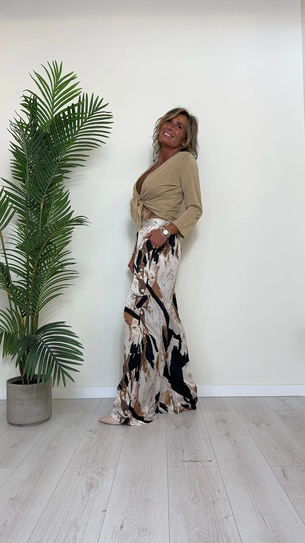 DAFNE - 623SS24P16 - COPRISPALLE LUREX MANICA 7/8