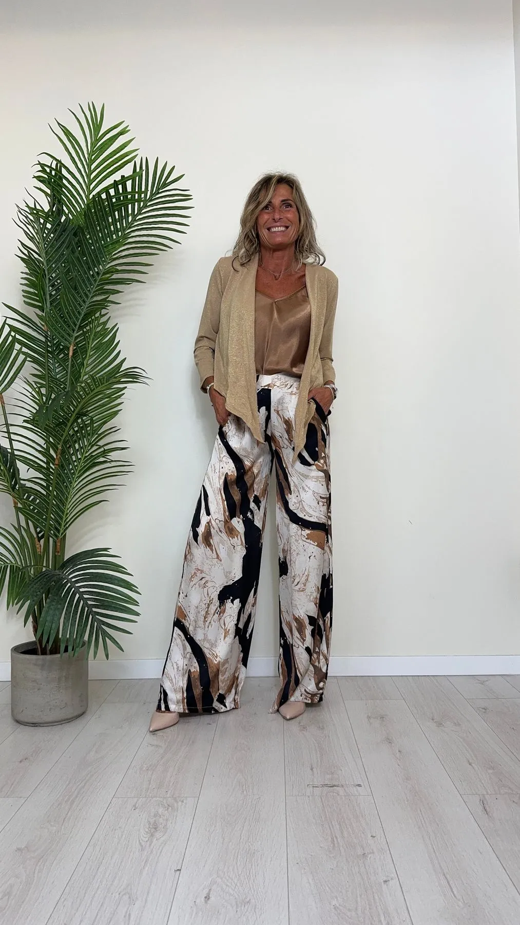 DAFNE - 623SS24P16 - COPRISPALLE LUREX MANICA 7/8