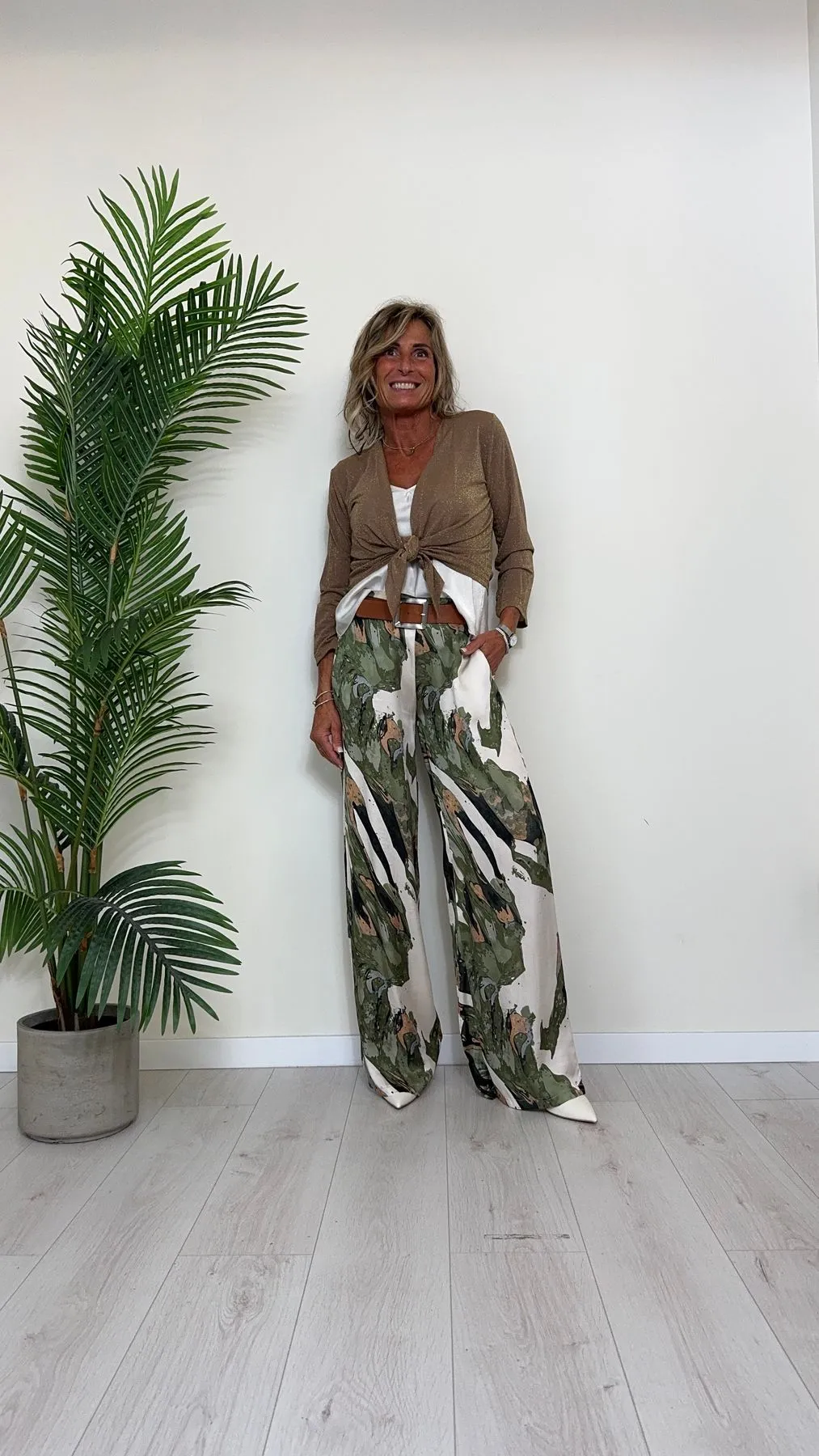 DAFNE - 623SS24P16 - COPRISPALLE LUREX MANICA 7/8