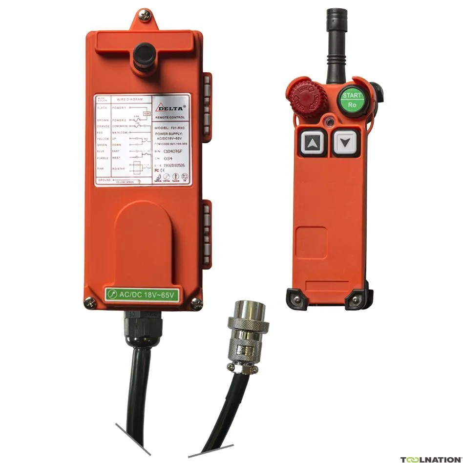 Delta DH.RC.0202 DELTACONTROL Radiocomando per DEH - Doppia velocità - Due pulsanti