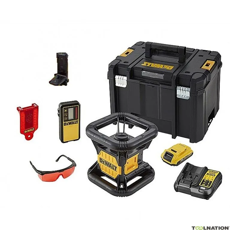 DeWalt DCE079D1R-QW 18V 2,0Ah Li-Ion Laser rosso rotante completamente automatico (esterno)