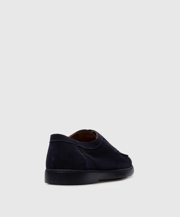 Doucal's Derby in camoscio blu DU3269EDWIUZ106