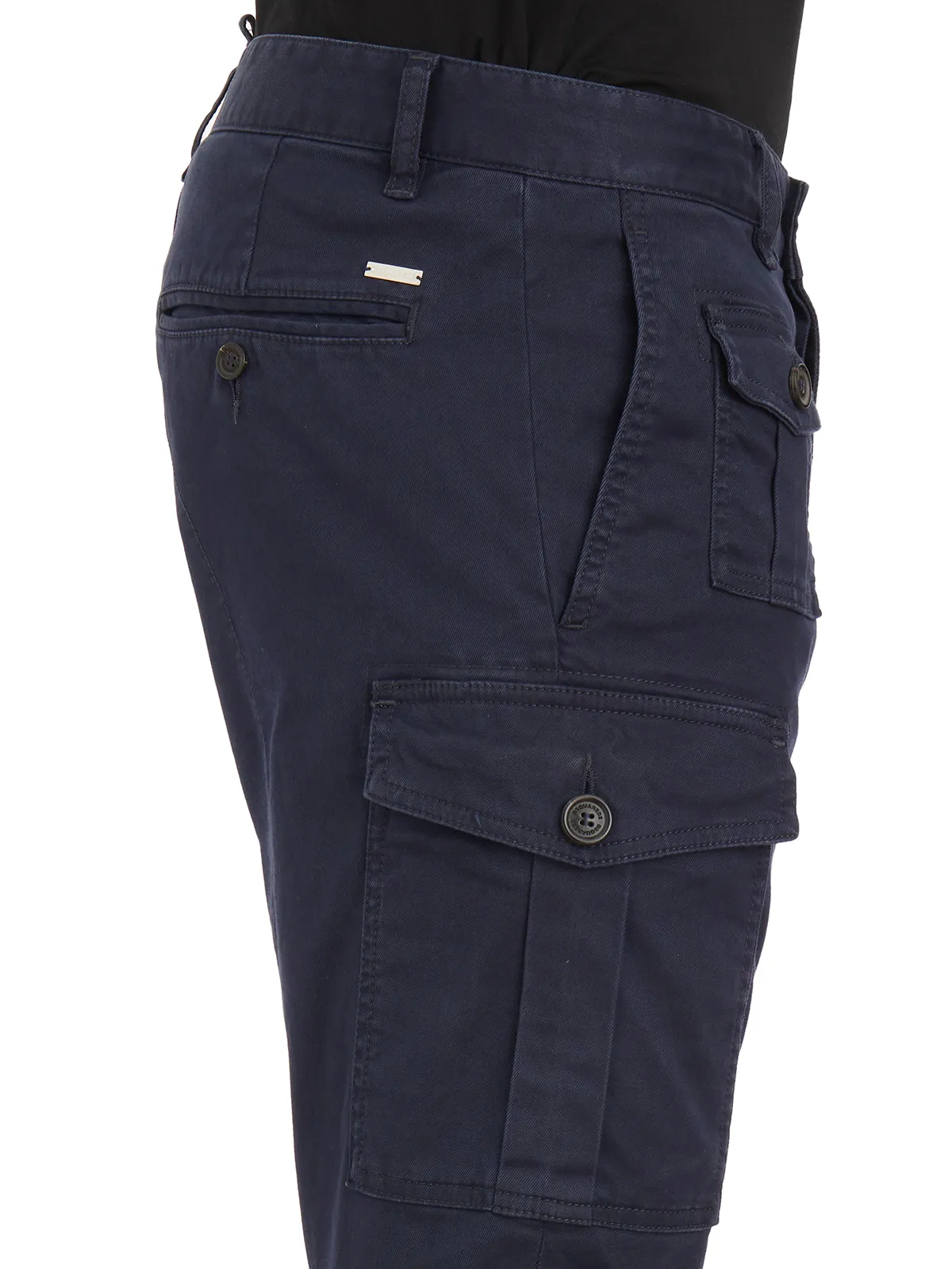 DSQUARED  PANTALONE CARGO IN COTONE 
