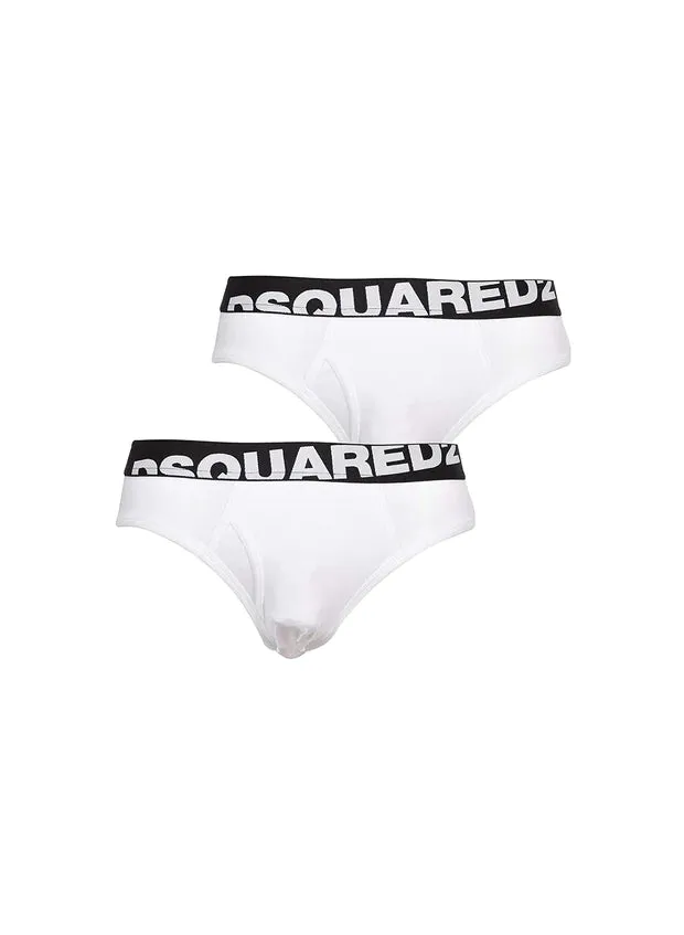 Dsquared uomo slip DCX67003 100 Bianco