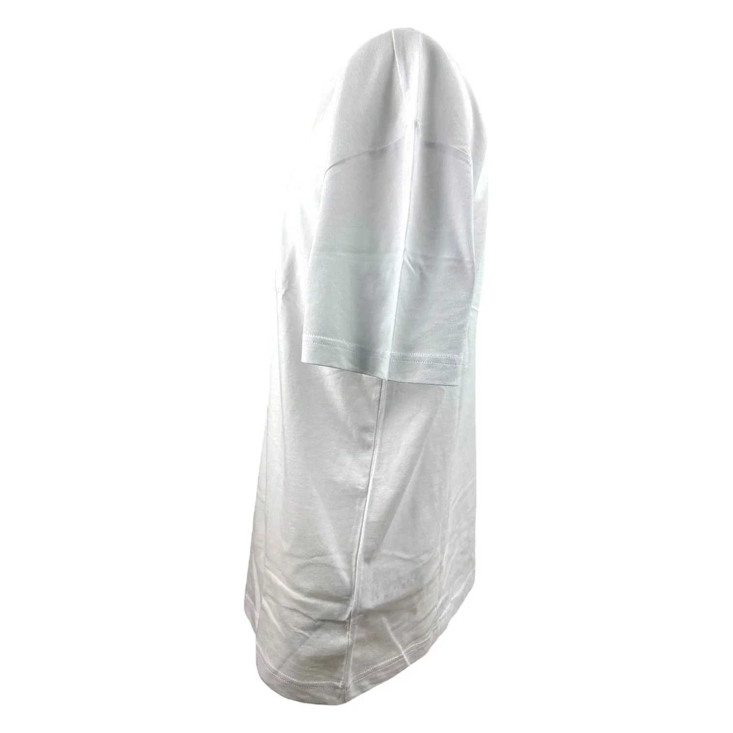 Ea7 Emporio Armani t-shirt logo series con maxi logo uomo