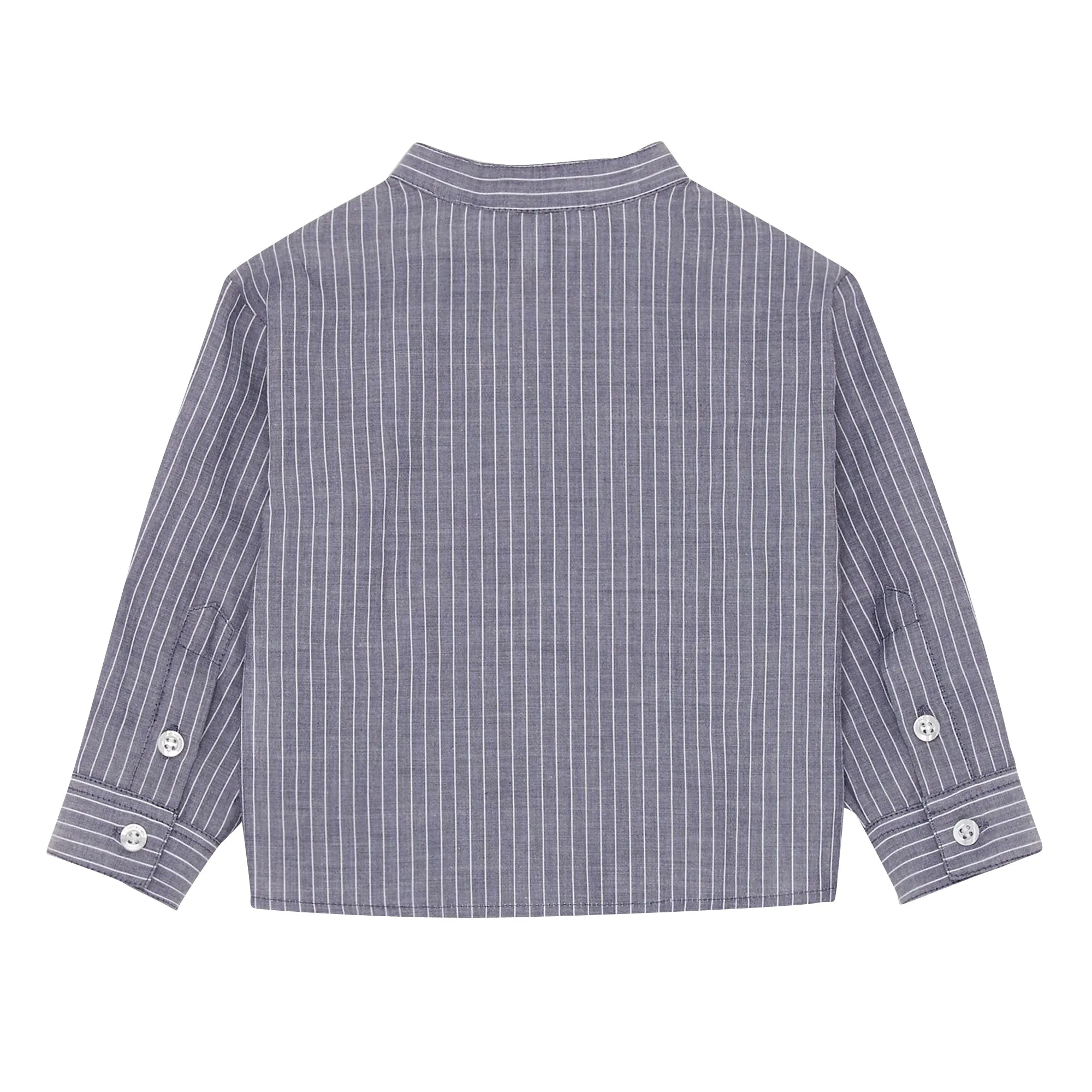 Emporio Armani camicia baby boy a righe in cotone