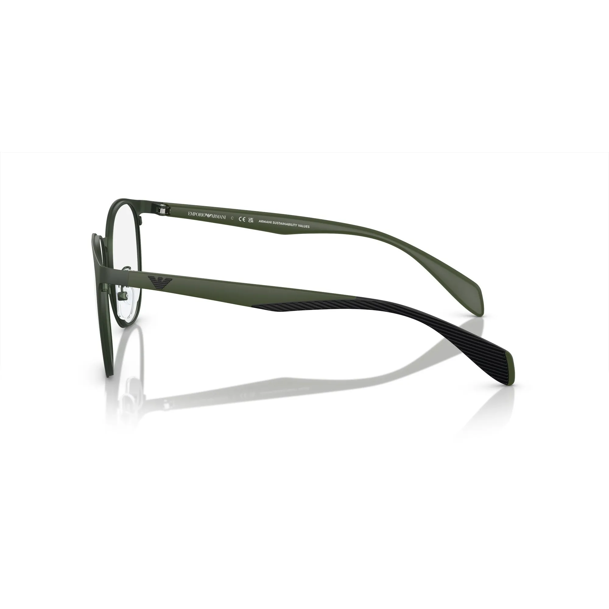   Emporio Armani EA 1148 - 3017 Verde Opaco | Occhiale Da Vista Uomo 