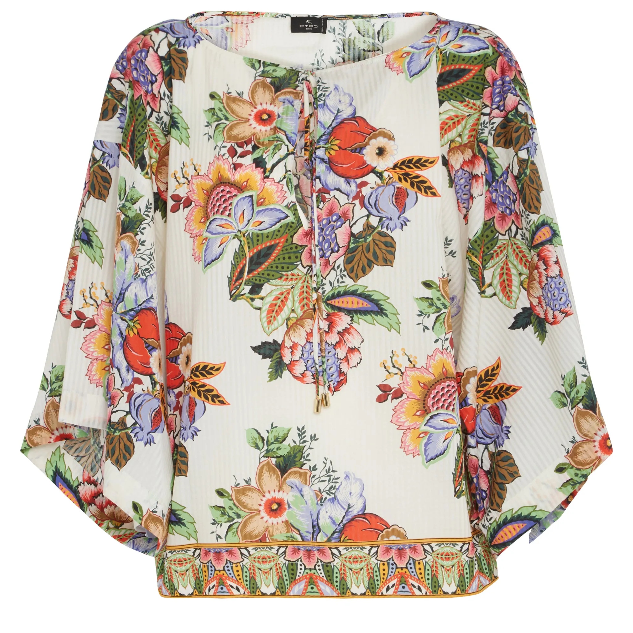 ETRO  Camicia in cotone multicolor
