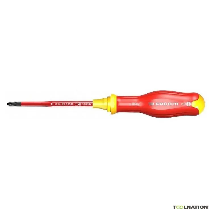 Facom ATPB2x125TVE Cacciavite combinato con intaglio e Phillips® isolato Fino a 1000 volt PROTWIST® BORNEO®