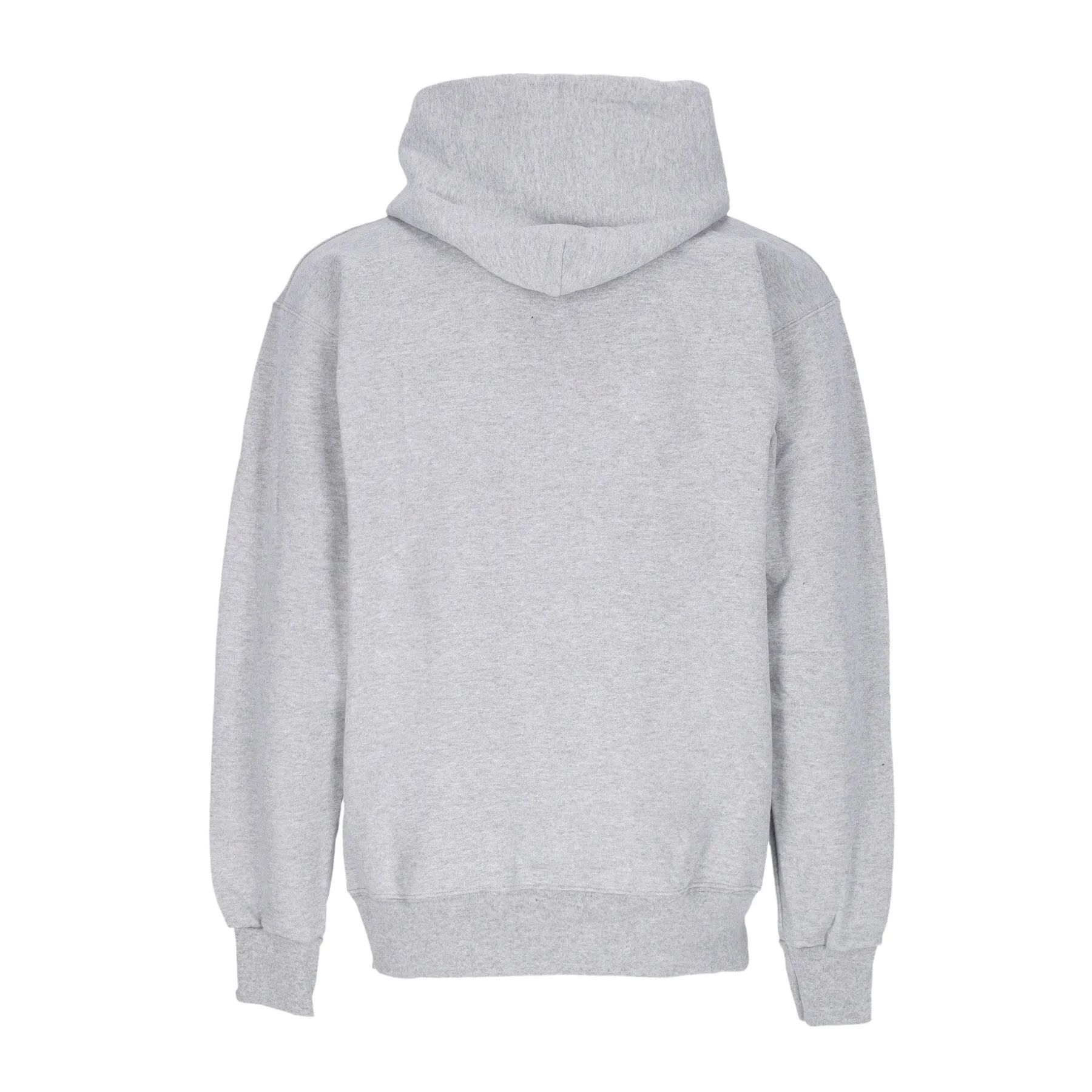 Felpa Cappuccio Uomo Blood Drip Hoodie Light Steel/red