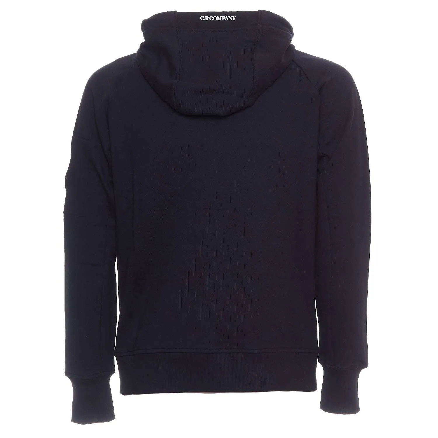 Felpa Con Cappuccio In Pile Con Zip A Rilievo Diagonale