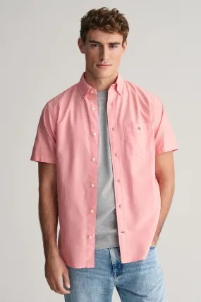 GANT regular  - Camicia con Oxford Manica corta vestibilità classica
