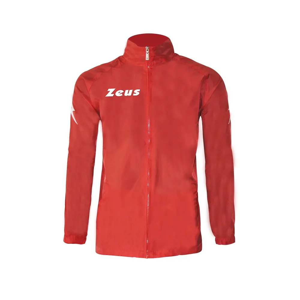 GIACCA A VENTO  RAIN ROSSO ZEUS SPORT