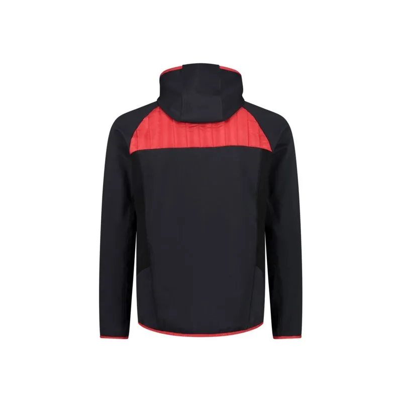 Giacca CMP Uomo Giacca Hybrid Fix Hood (Antracite) Uomo