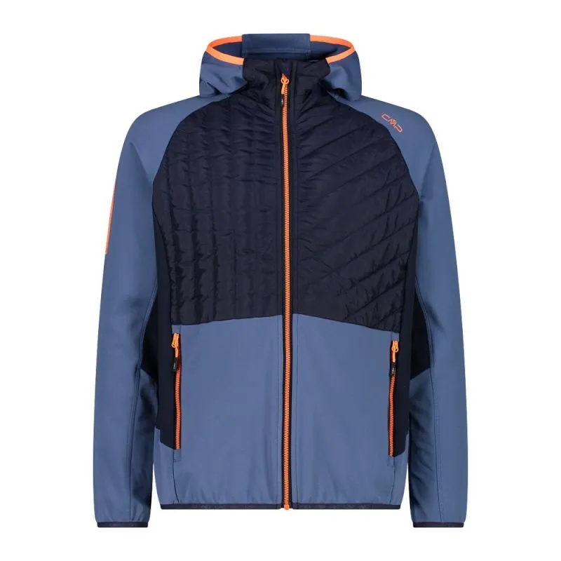 Giacca CMP Uomo Giacca Hybrid Fix Hood (Bluestone) Uomo