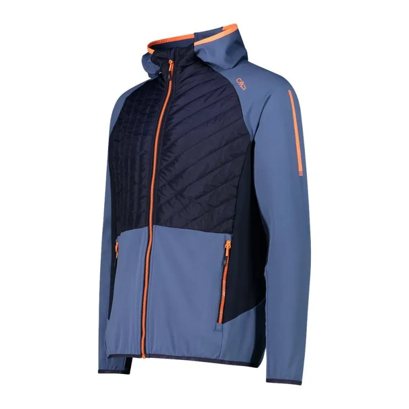 Giacca CMP Uomo Giacca Hybrid Fix Hood (Bluestone) Uomo
