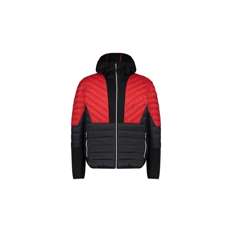 Giacca CMP Uomo Giacca ibrida Fix Hood (Ferrari) Uomo