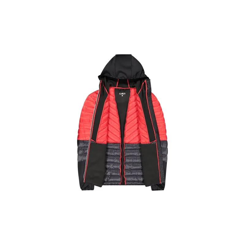 Giacca CMP Uomo Giacca ibrida Fix Hood (Ferrari) Uomo