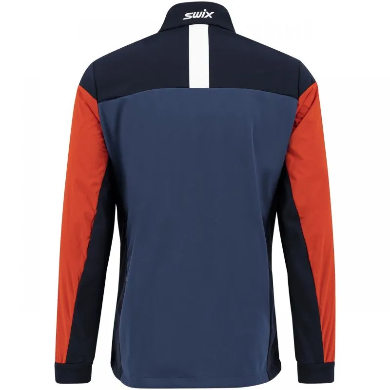 Giacca Cross Country SWIX Giacca Cross (Lake Blue) Uomo