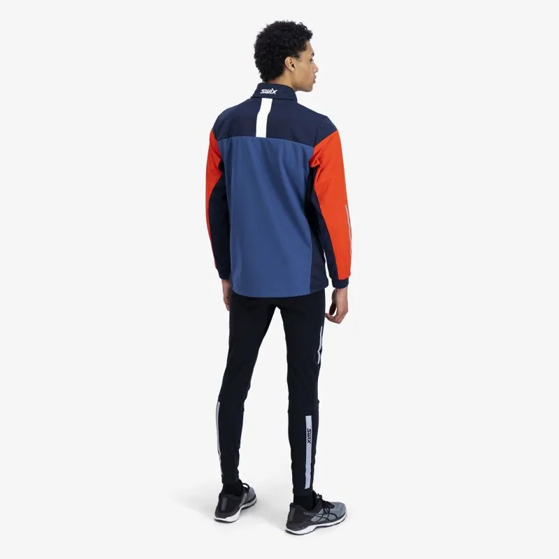 Giacca Cross Country SWIX Giacca Cross (Lake Blue) Uomo