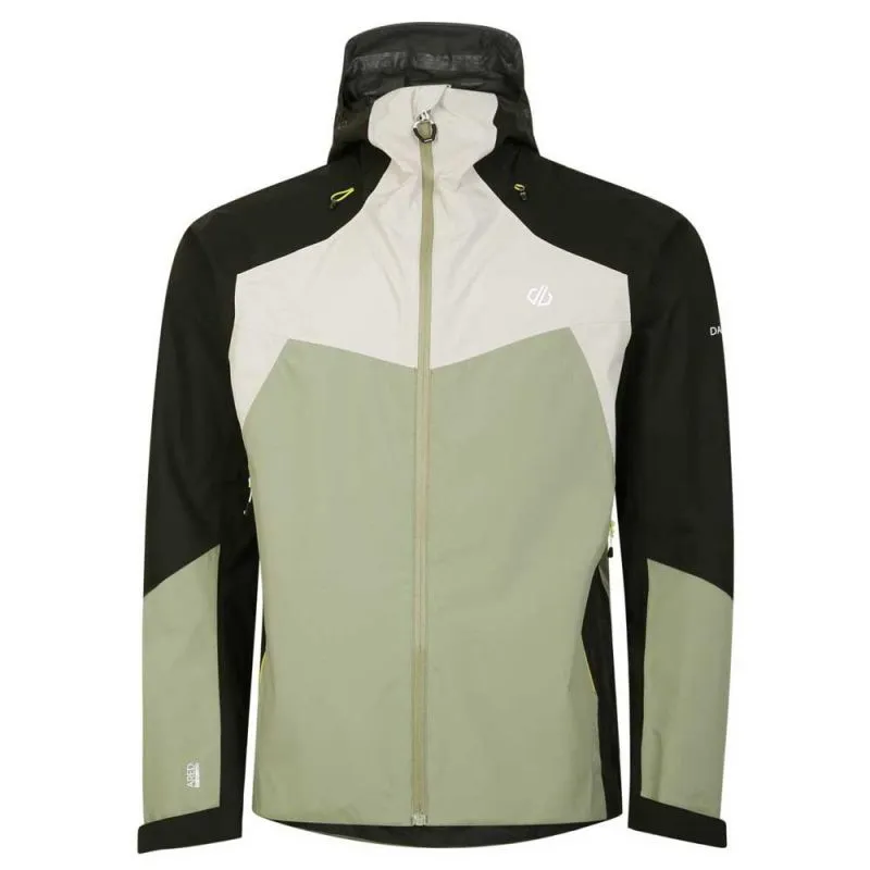 Giacca impermeabile Dare2B Giacca Cornice (Oil Green/Pelcn) uomo
