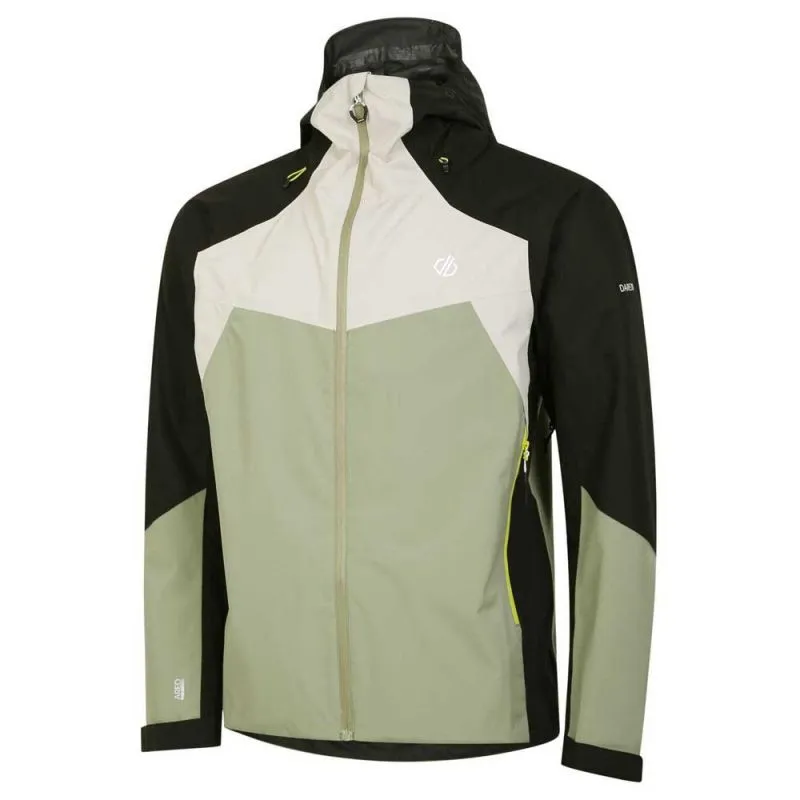 Giacca impermeabile Dare2B Giacca Cornice (Oil Green/Pelcn) uomo