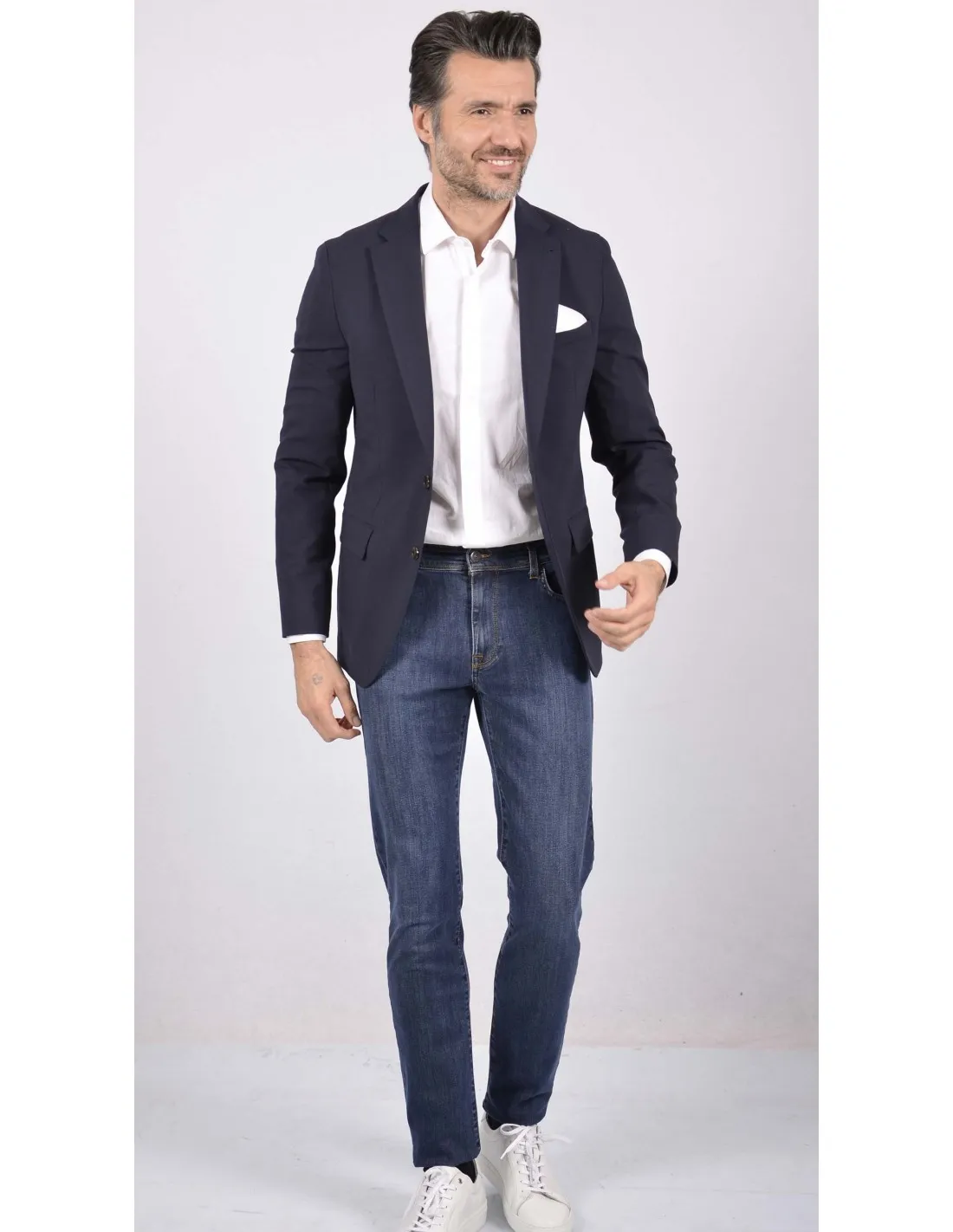 Giacca Sfoderata Blazer BLu P/E DG