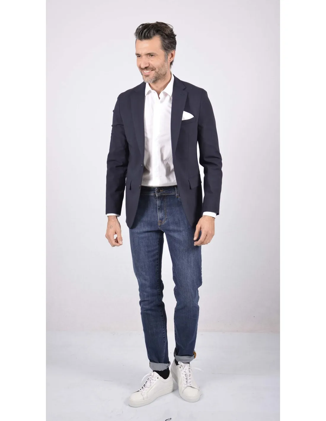 Giacca Sfoderata Blazer BLu P/E DG