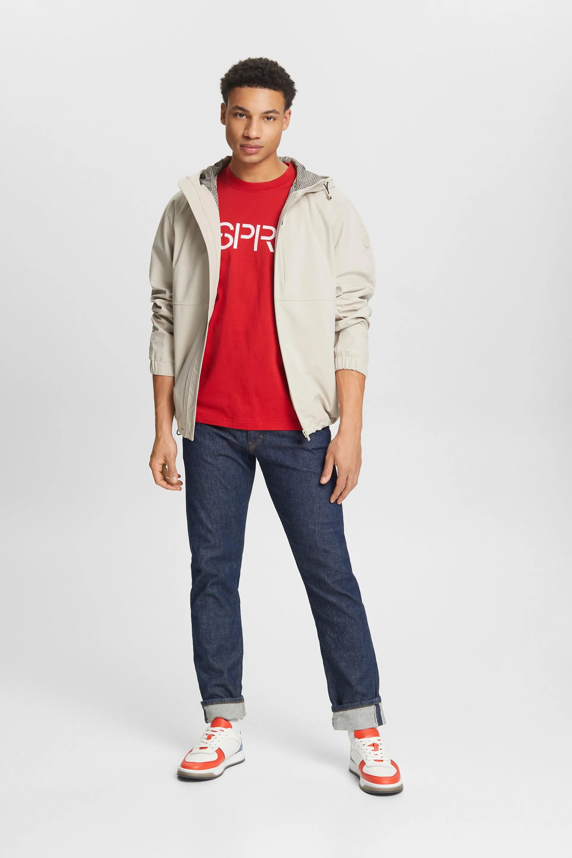 Giacca softshell con cappuccio