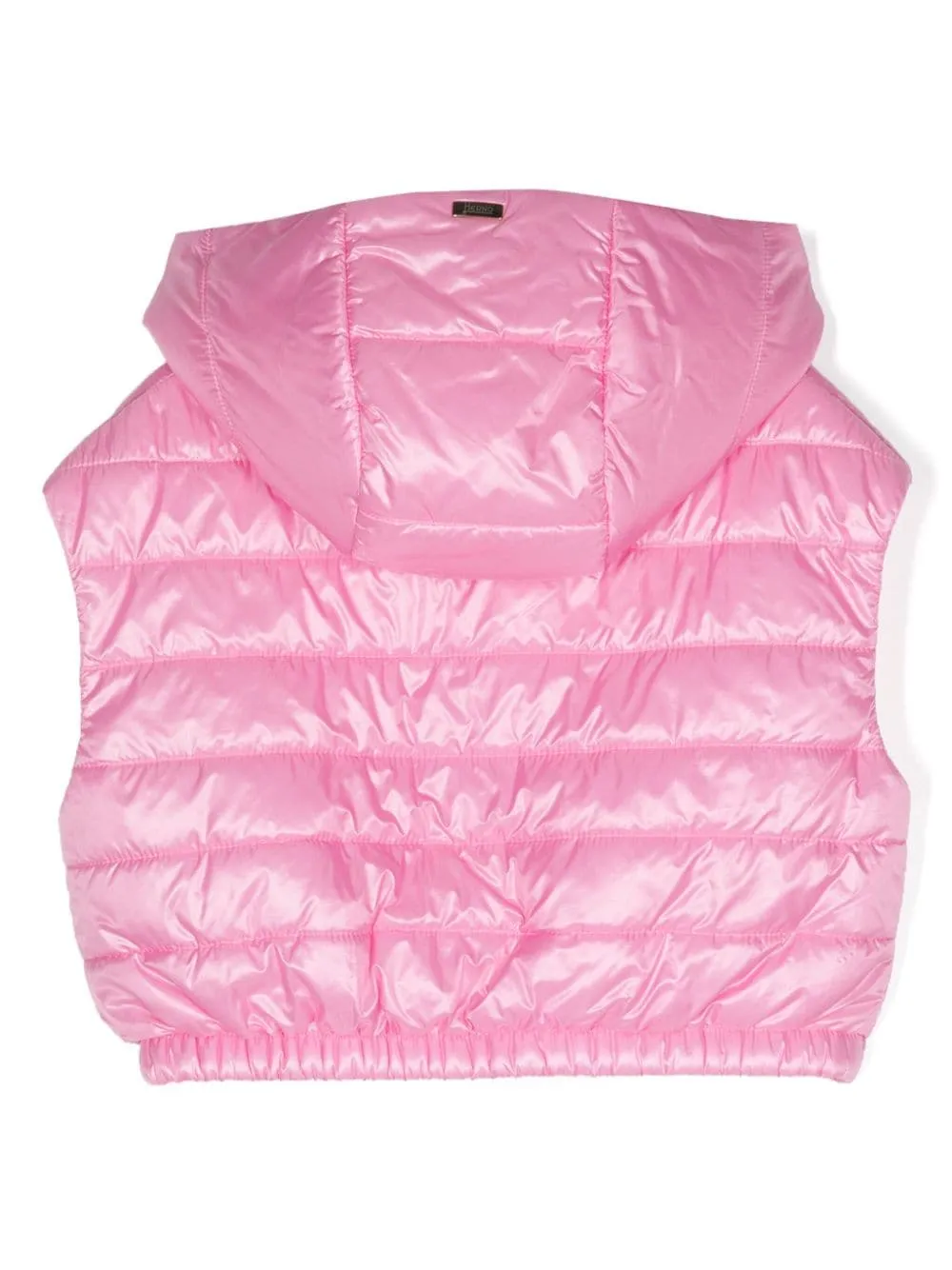 Gilet imbottito con cappuccio