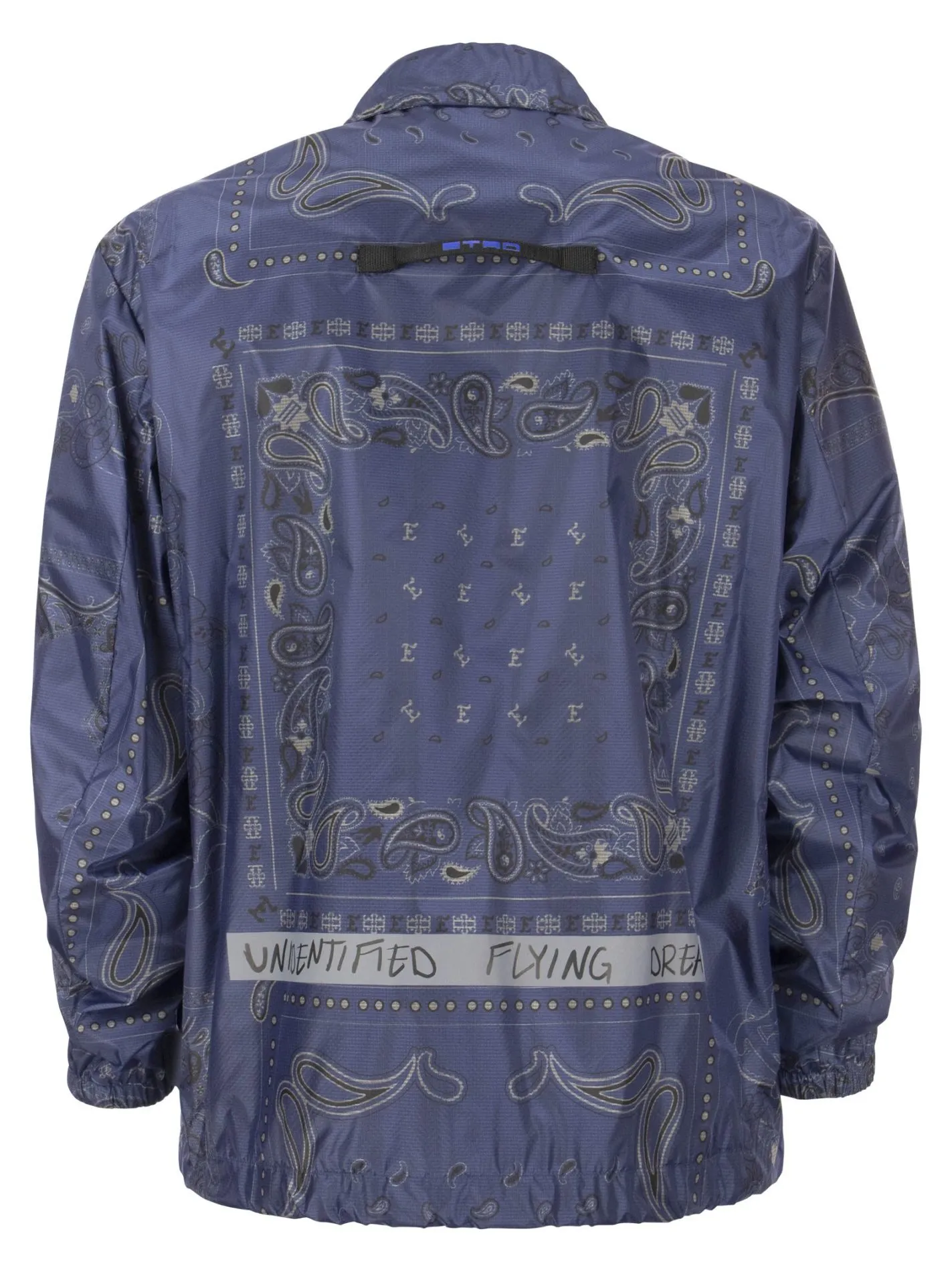 Giubbotto in Nylon con motivi Paisley Bandana