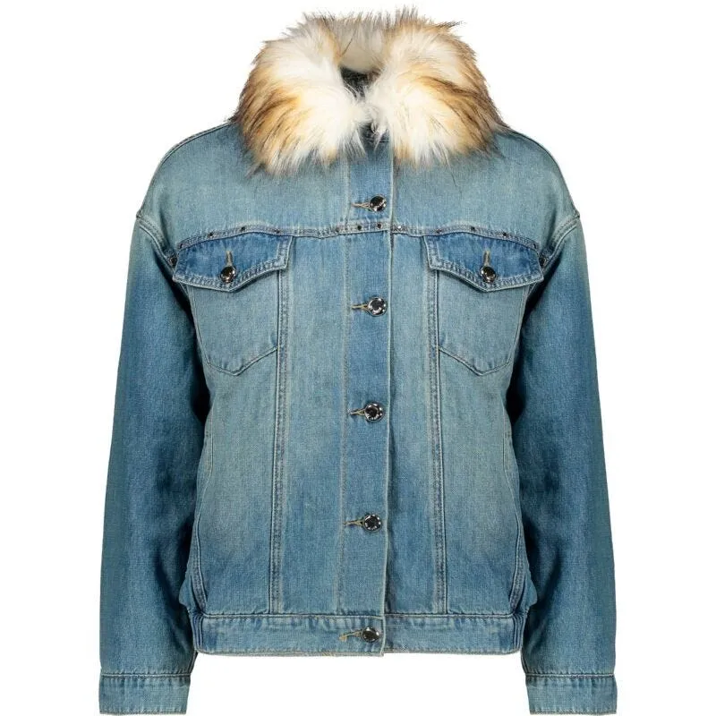 Giubbotto over in denim