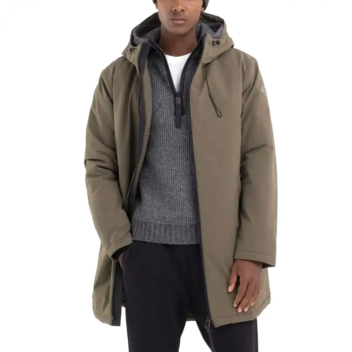 Giubbotto Relaxed Fit Dark Olive