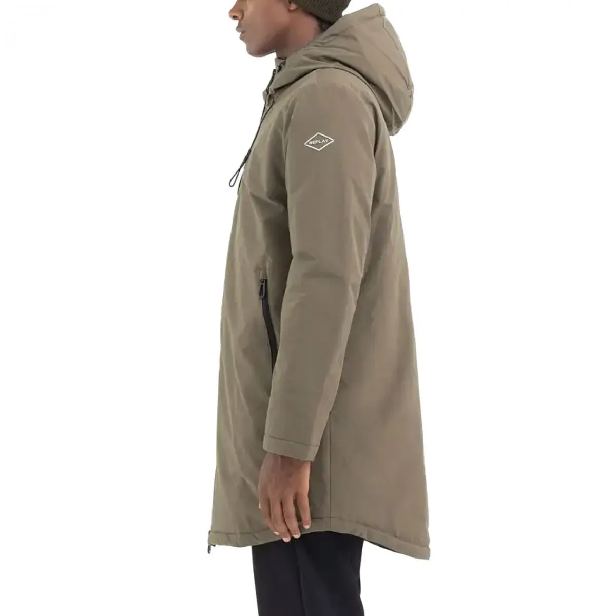Giubbotto Relaxed Fit Dark Olive